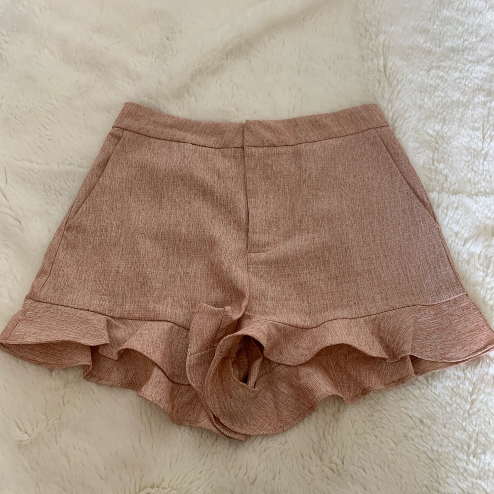 Jealous Tomato Ruffle Shorts - Pink